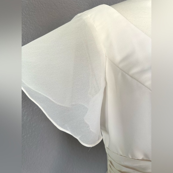 ALLANDWELL Women's Round Neck Long Dress Elegant Mermaid Evening Cocktail Dress - Picture 6 of 15